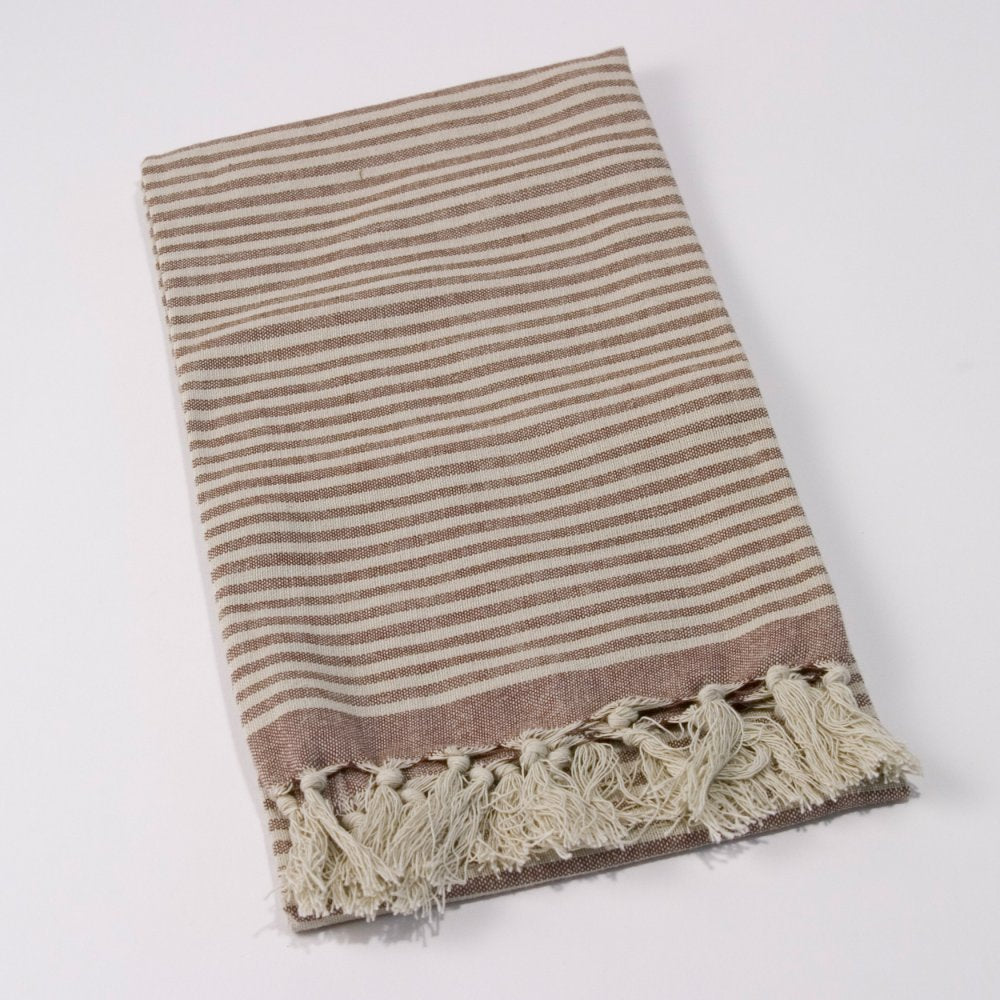 Stripe Fringe Towel