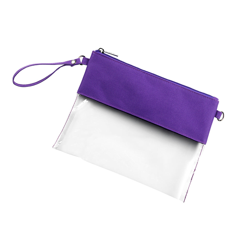 Game Day Clear Zip Pouch